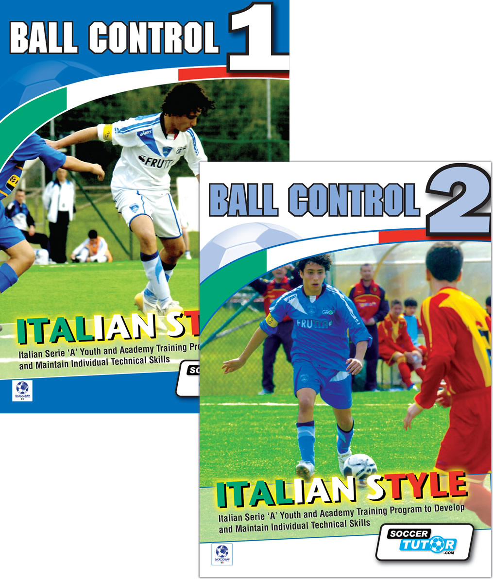 Ball Control Vol. 1 and 2 Bundle - Italian Style Academy Technical Skills Training Program - 102 Exercises