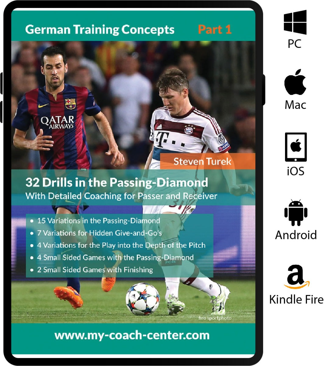 German Training Concepts - 32 Drills in the Passing Diamond