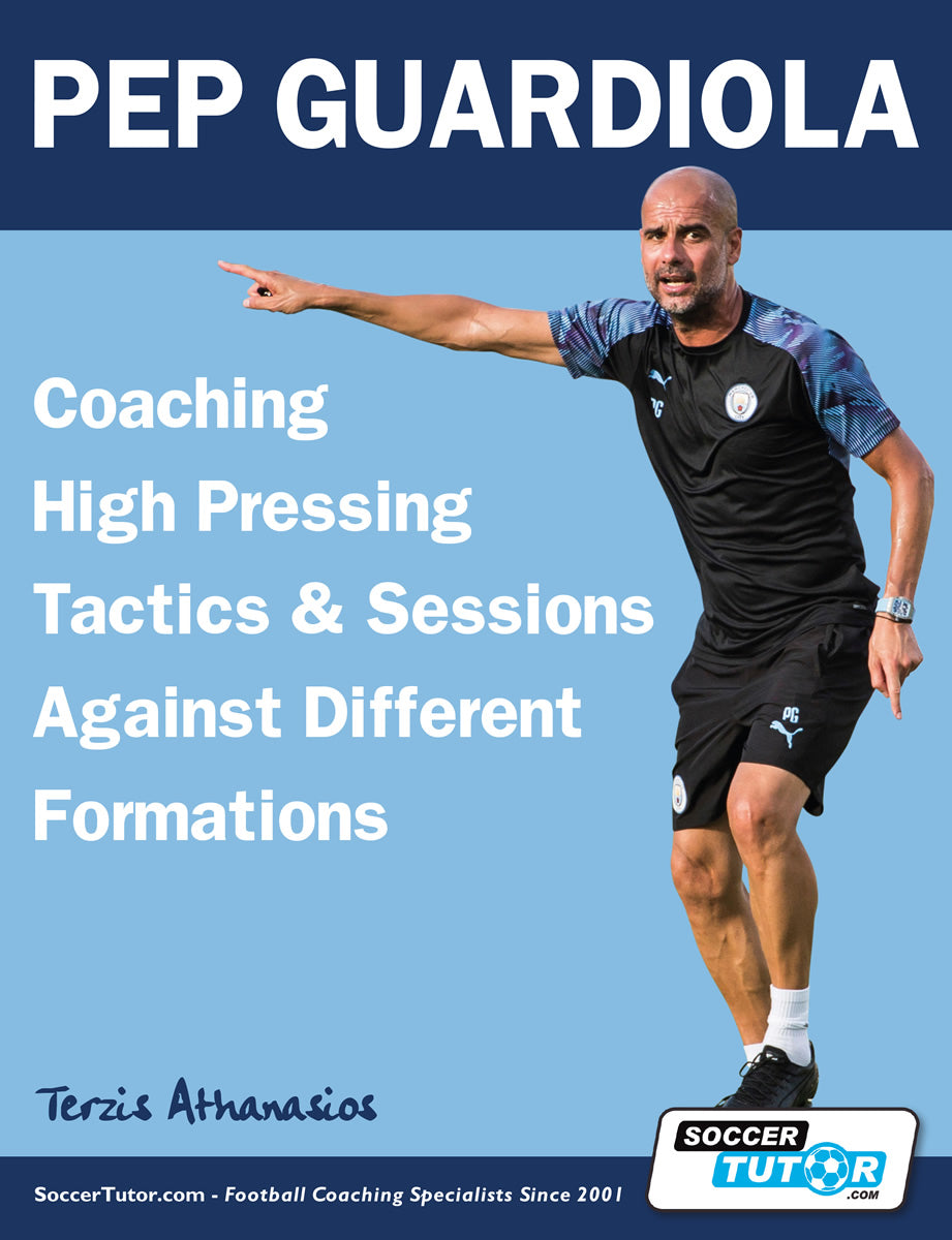 Pep Guardiola - Coaching High Pressing Tactics & Sessions Against Different Formations