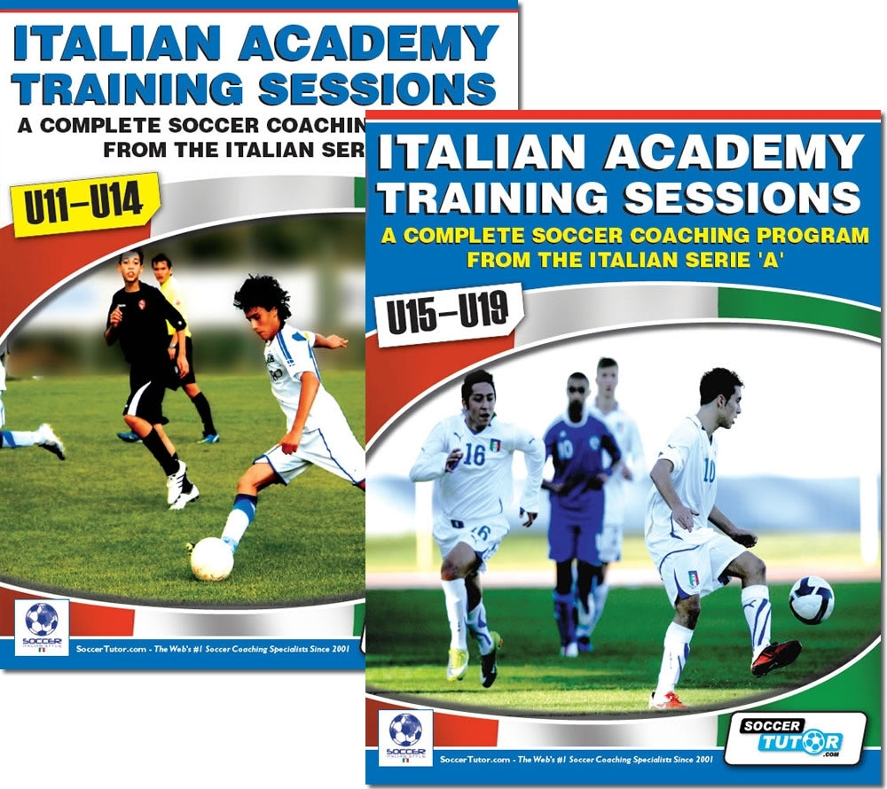 Italian Academy Training Sessions U11-19 - 2 Book Bundle