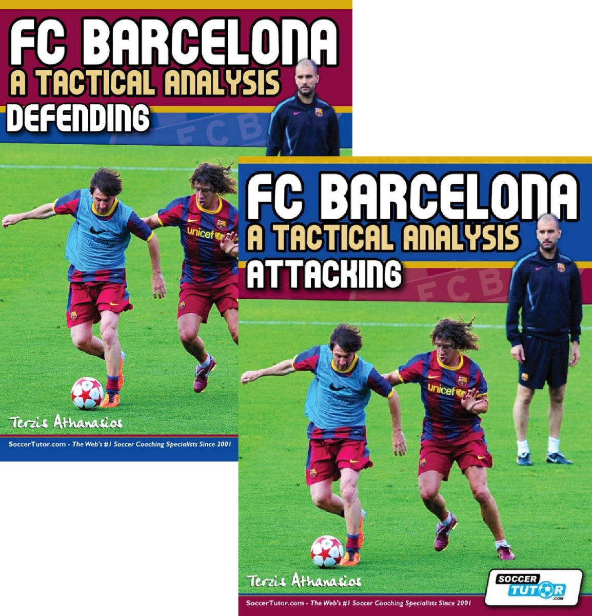 FC Barcelona: A Tactical Analysis - Attacking and Defending - 2 Book Bundle