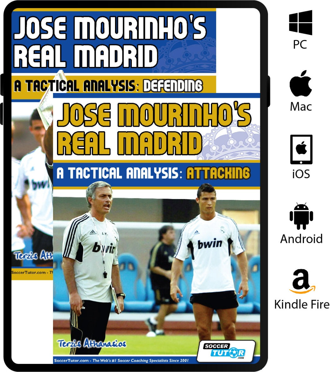 Jose Mourinho's Real Madrid: A Tactical Analysis - Attacking and Defending in the 4-2-3-1 - 2 Book Bundle