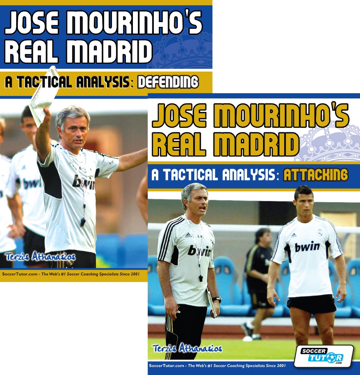 Jose Mourinho's Real Madrid: A Tactical Analysis - Attacking and Defending in the 4-2-3-1 - 2 Book Bundle