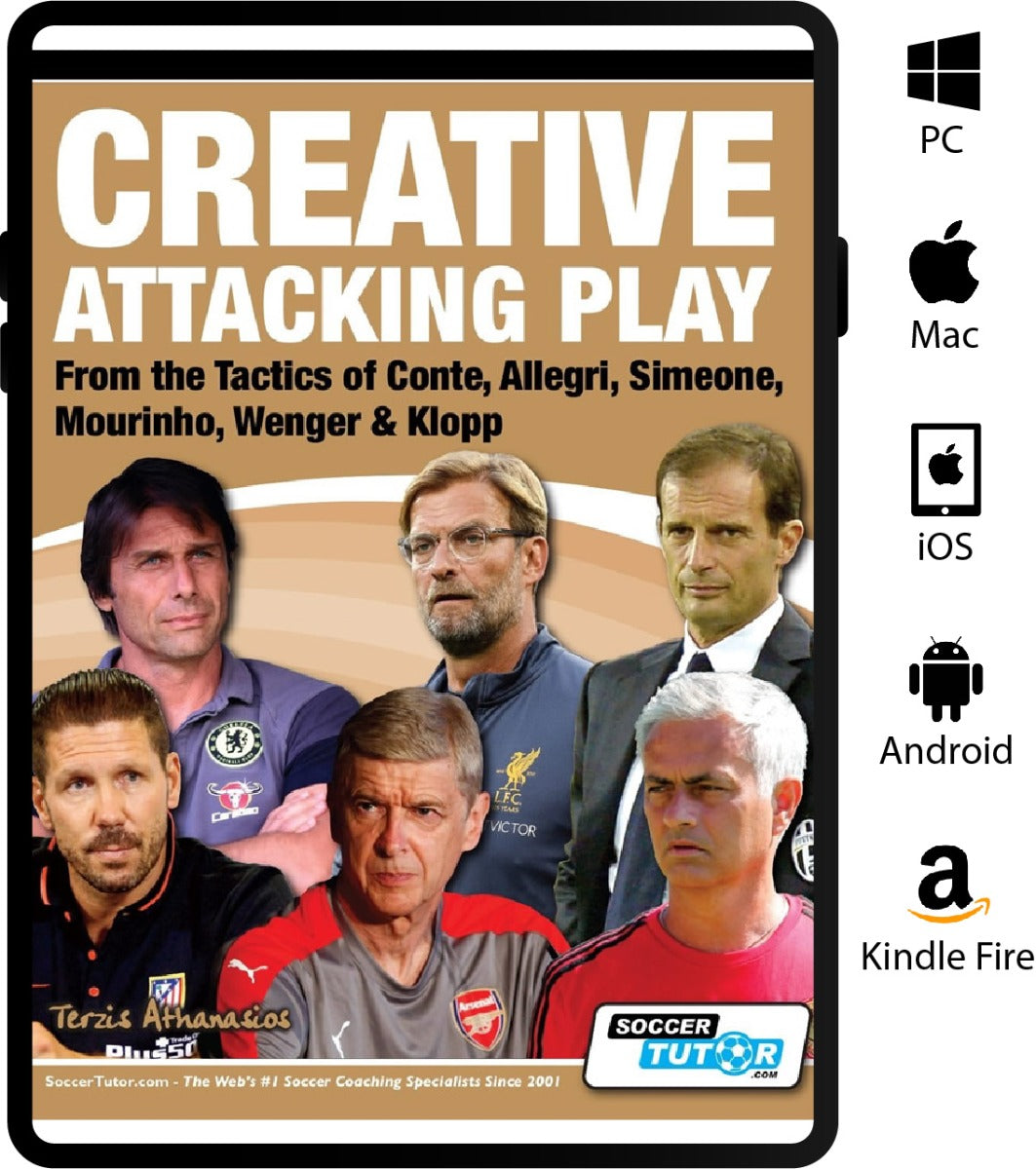 Creative Attacking Play - From the Tactics of Conte, Allegri, Simeone, Mourinho, Wenger & Klopp