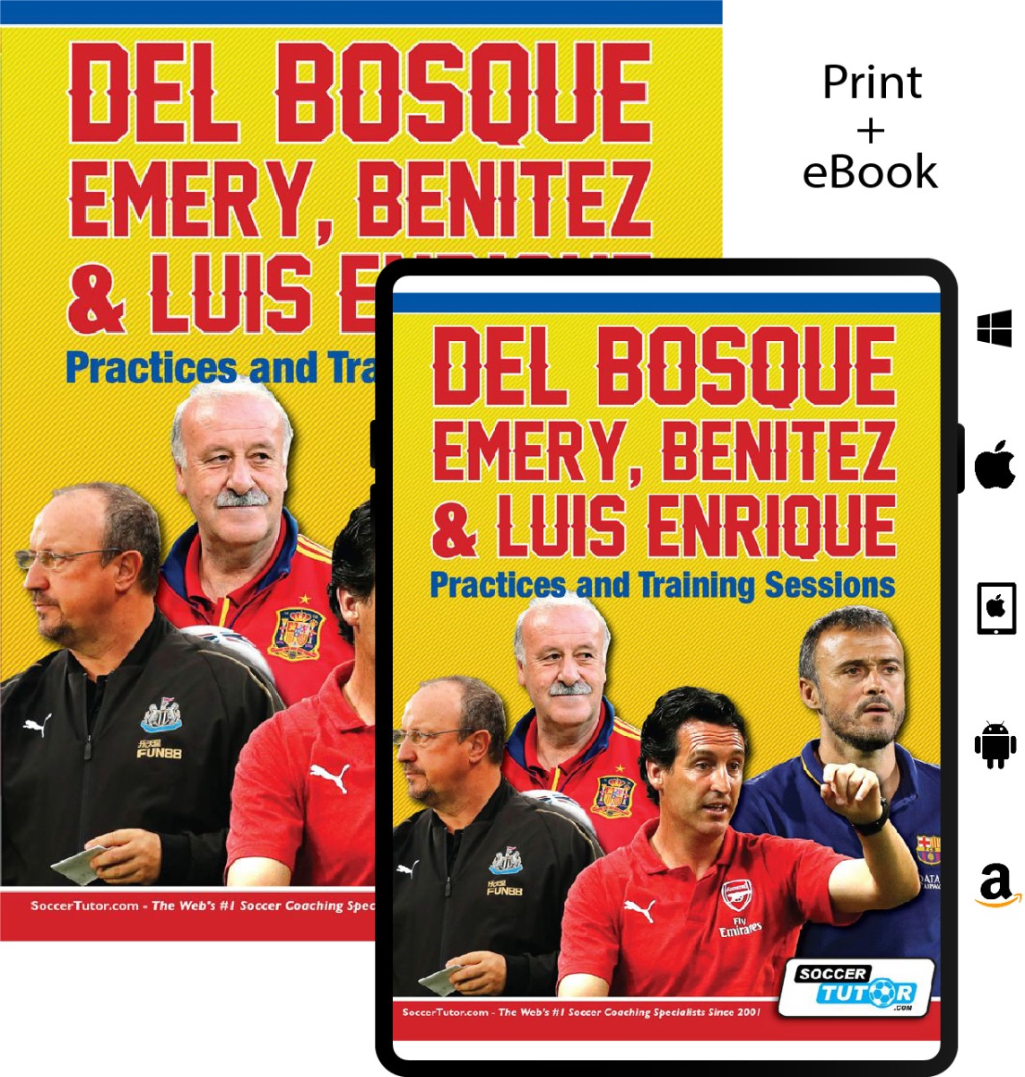 Del Bosque, Emery, Benitez & Luis Enrique - Practices and Training Sessions