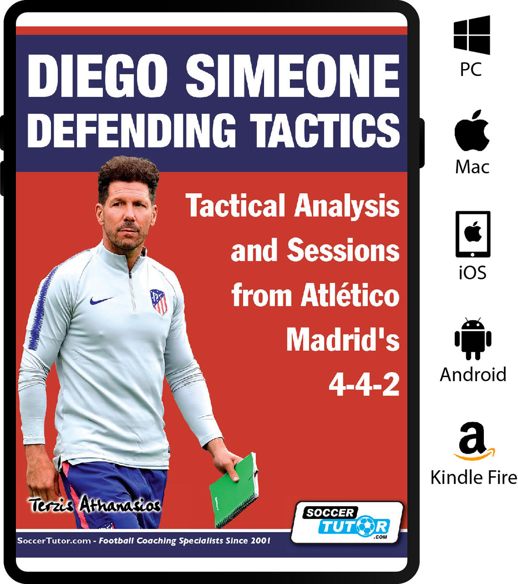 Diego Simeone Defending Tactics - Tactical Analysis and Sessions from Atlético Madrid’s 4-4-2