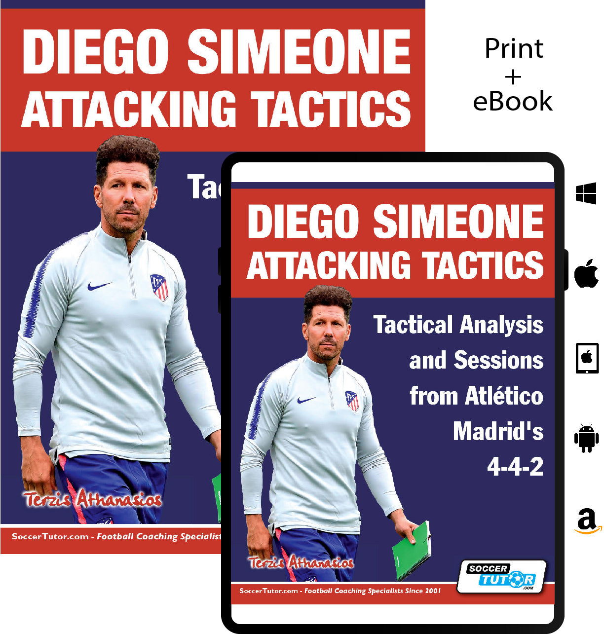 Diego Simeone Attacking Tactics - Tactical Analysis and Sessions from Atlético Madrid’s 4-4-2