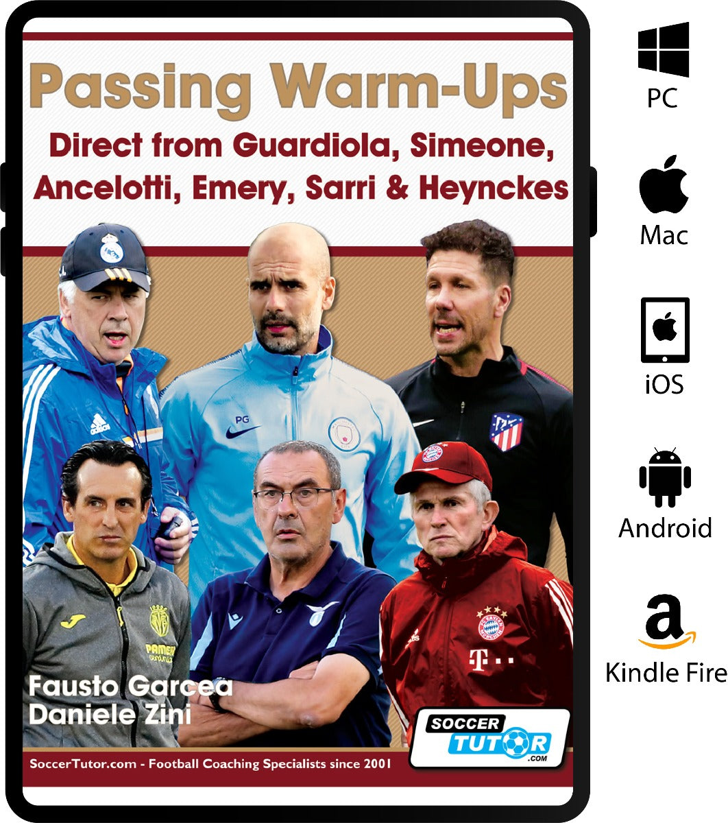 Passing Warm-Ups - Direct from Guardiola, Simeone, Ancelotti, Emery, Sarri & Heynckes