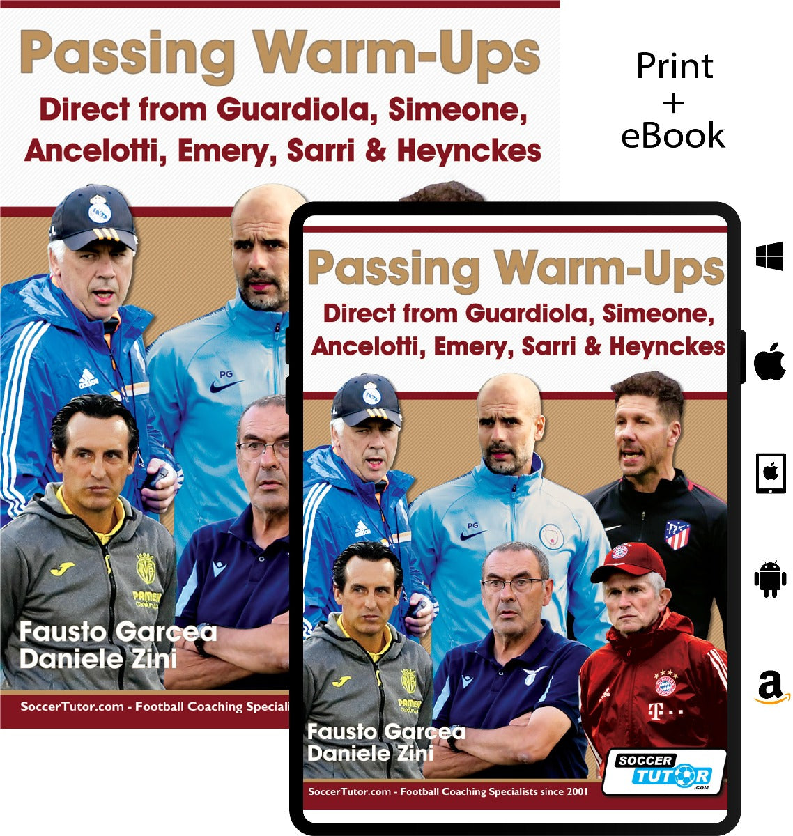 Passing Warm-Ups - Direct from Guardiola, Simeone, Ancelotti, Emery, Sarri & Heynckes