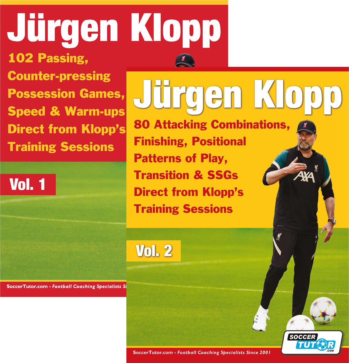 Jürgen Klopp Vol 1 & 2 Bundle - 182 Practices Direct From Klopp's Training Sessions