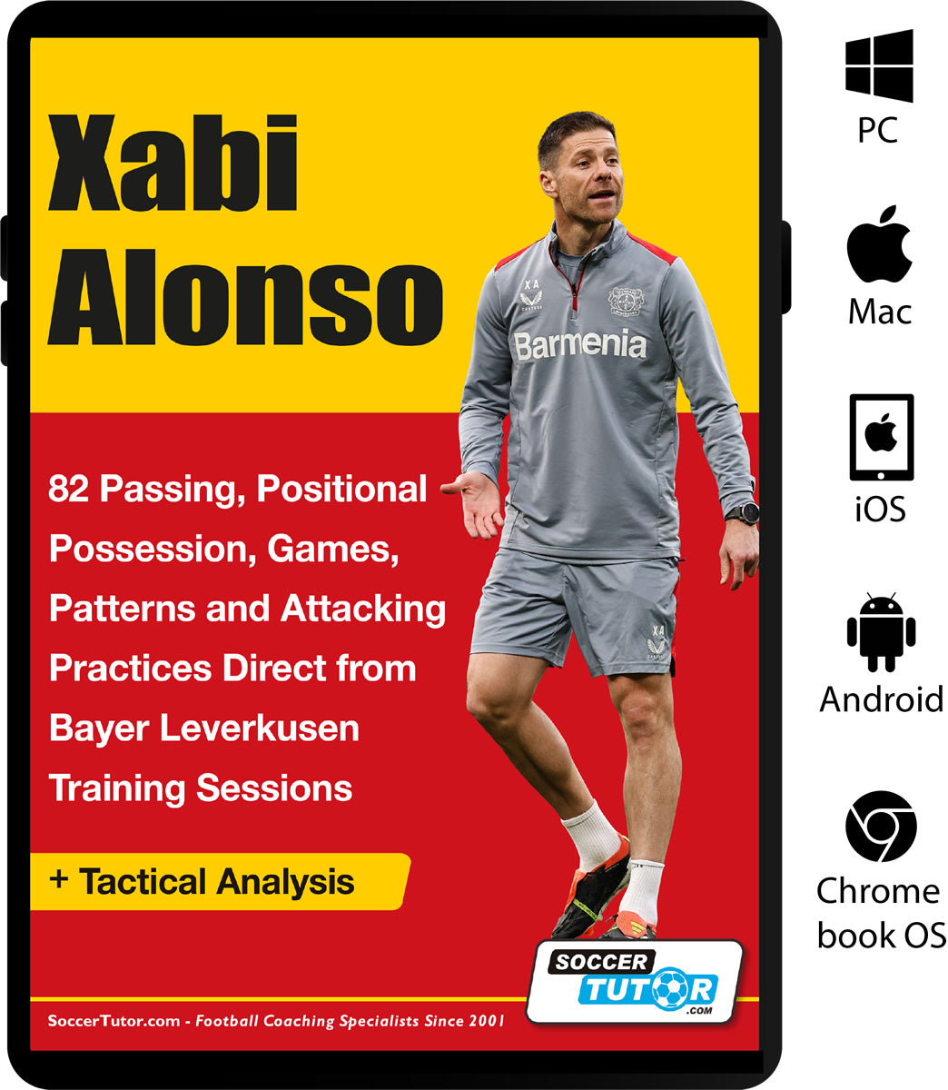 Xabi Alonso - 82 Passing, Positional Possession, Games, Patterns, and Attacking Practices Direct from Bayer Leverkusen Training Sessions