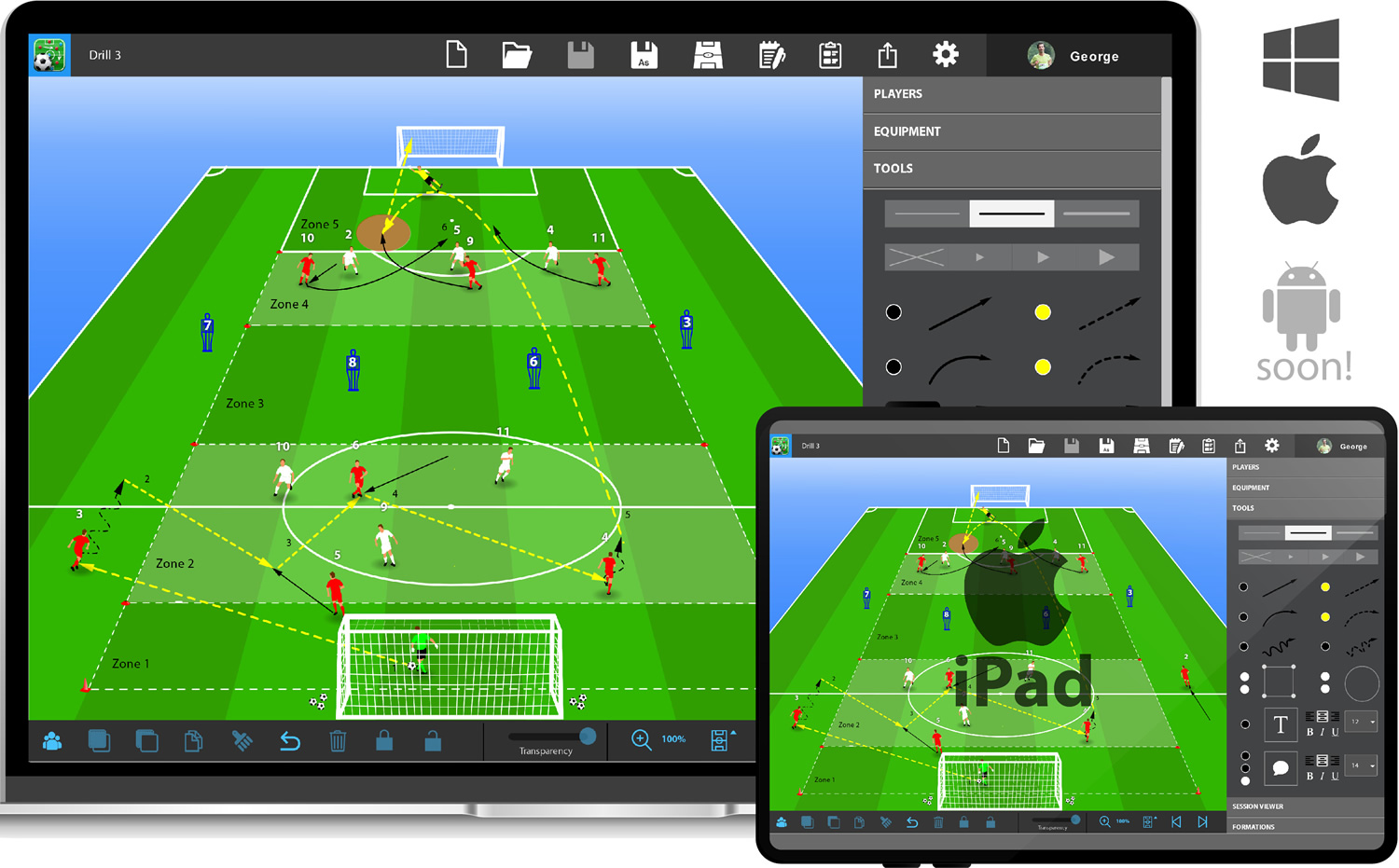 download soccer tactics board